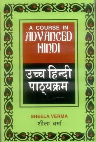 Course in Advanced Hindi: Pts. 1 & 2 von Motilal Banarsidass,